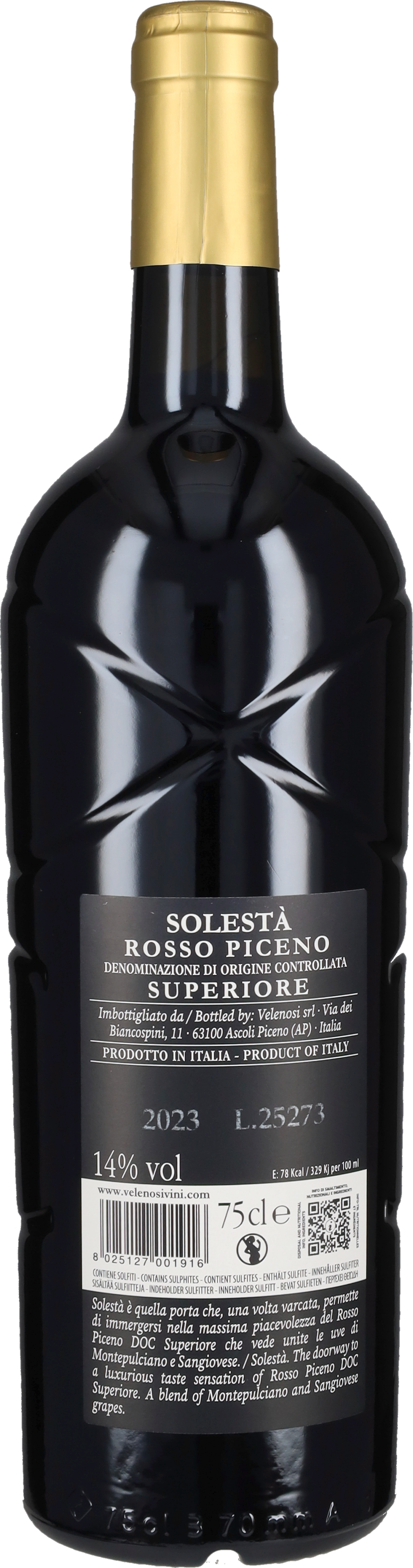 Velenosi Rosso Piceno Superiore 'Solestà' 2023