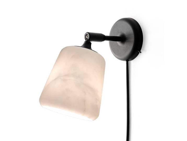 New Works Designer Wandleuchte Material, dimmbar, schwarz, für Wohn- / Esszimmer, Metall, Design, Wandlampe