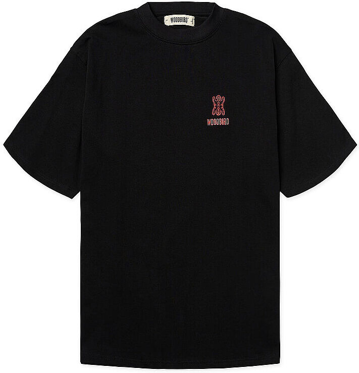 WOODBIRD T-Shirt WBBAINE TIGER schwarz   S M