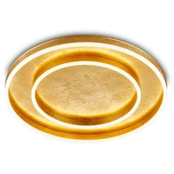 Helestra LED-Deckenleuchte Sona Alu, Eisen, Stahl & Metall Gold