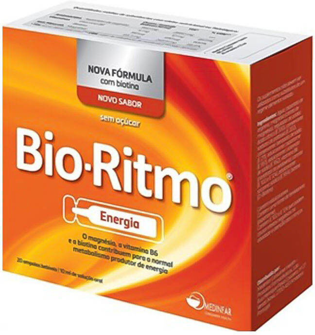 Medinfar Bio-Ritmo Energia 20 ampolas