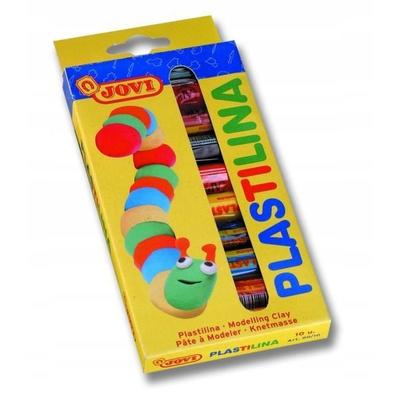 PLASTILINA Knetmasse 10er Schachtel, 10x15g