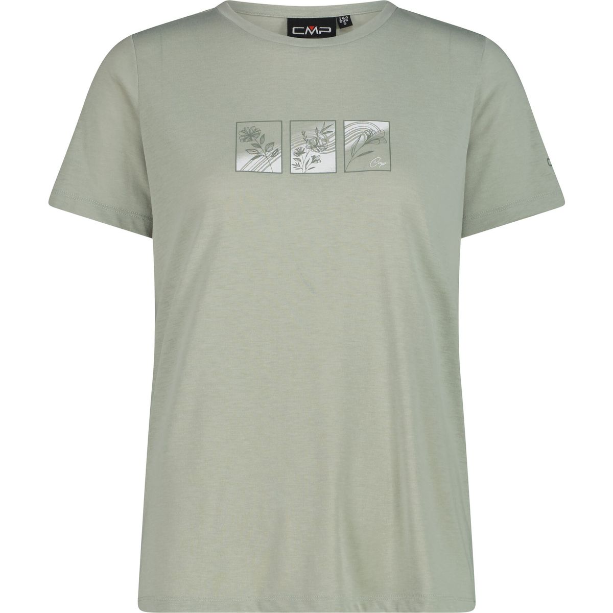 CMP Woman T-shirt pistacchio mel. (F424) 34 36N6056-F424-34