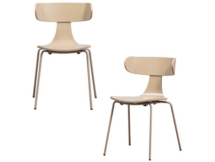 Stuhl-Set Form Sandfarben B: 50 cm