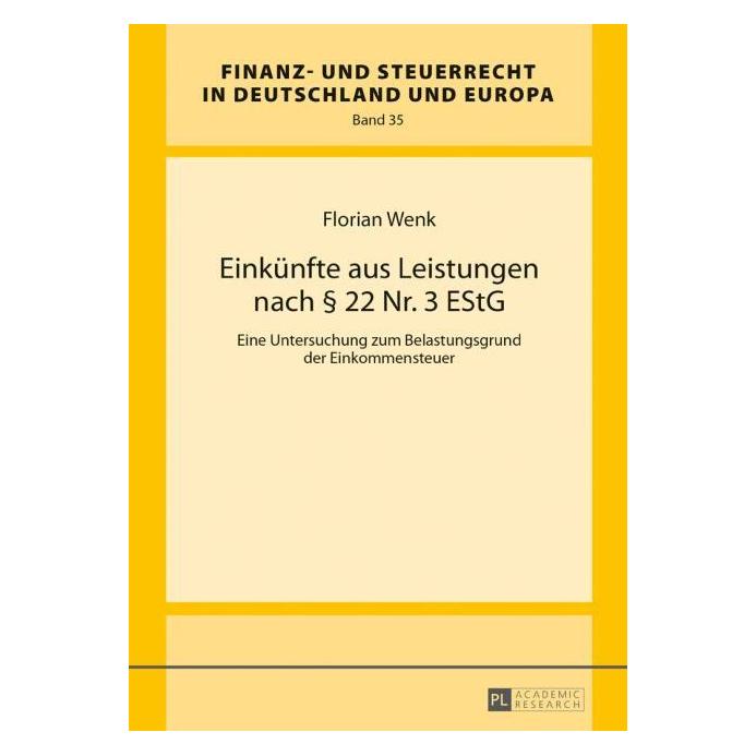 Umbreit Wenk:Einkünfte aus Leistungen nach § 22 (Deutsch, Hardcover, Florian Wenk) (67838847)