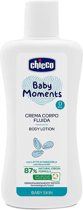 Chicco Baby Moments lait corporel pour enfant 200 ml