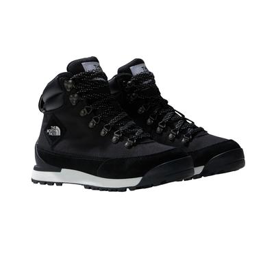 Schnürboots THE NORTH FACE "W BACK-TO-BERKELEY IV TEXTILE WP", Damen, Gr. 37, schwarz, Leder, Textil, Schuhe Schnürboots, wasserdicht,winddicht,atmungsaktiv