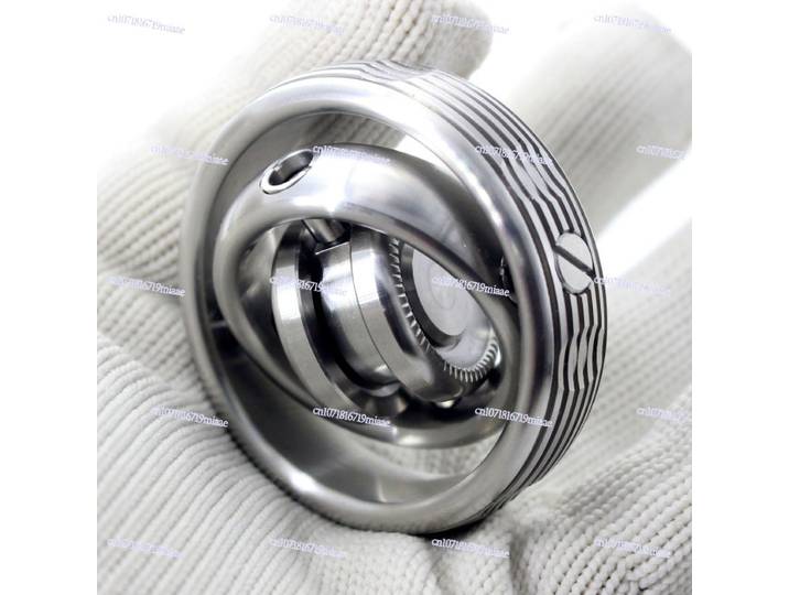 Gyroscope métallique pour doigt, Gyroscope métallique de deuxième génération, Jouet de décompression