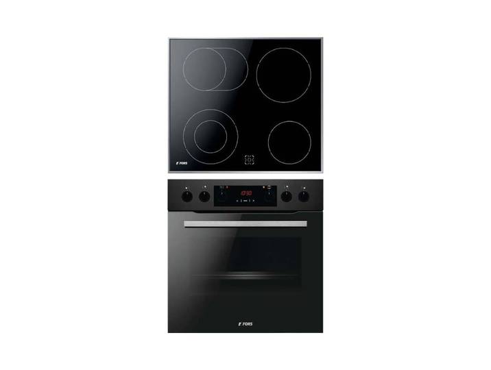 Fors FCHD 6042 N Kochherd mit Backofen Schwarz