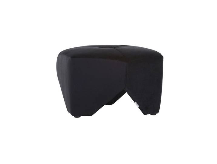 Landscape Hocker, Schwarz, Kunststoff, organisch, 75x44x75 cm, Stoffauswahl, Wohnzimmer, Sessel, Hocker, Sitzhocker