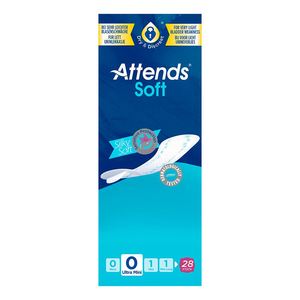 Attends GmbH Attends Soft 0 ultra mini Einlagen anatomisch 07178758
