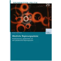 Westliche Regierungssysteme, Fachbücher von Jürgen Hartmann