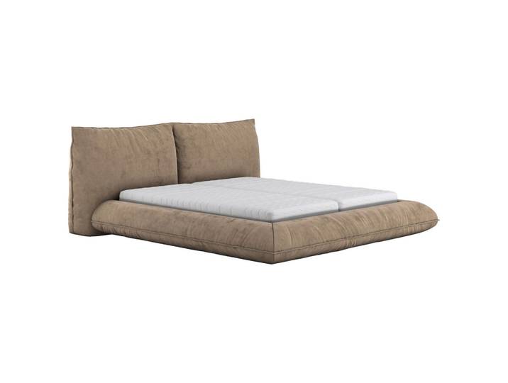 Belluti Polsterbett, Rotbraun, Metall, 160x200 cm, Schlafzimmer, Betten, Polsterbetten