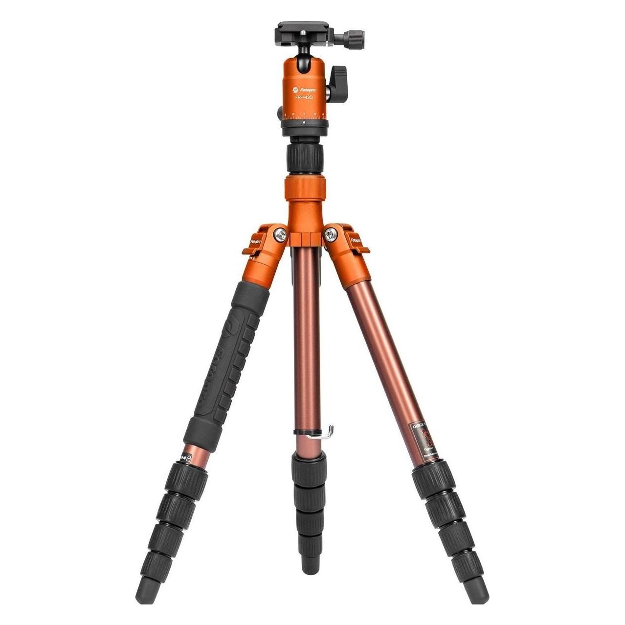 Fotopro X Go Gecko oranges Aluminium Stativ (Metall) (D196571)