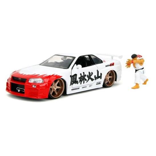 Jada Street Fighter Nissan Skyline GTR 1:24 (253255071)