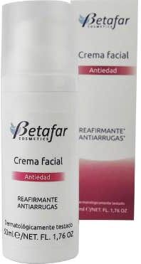 BETAMADRILEÑO Betafar Crema Facial Antiedad Cosmetics 50 ml