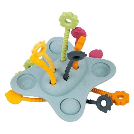 Bigjigs Montessori-Spielzeug zum Ziehen und Schieben (BJ37015)