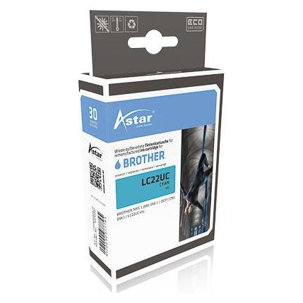 Astar AS70047 BRO. MFCJ985DW TINTE cyan LC22UC 1200Seiten (AS70047)