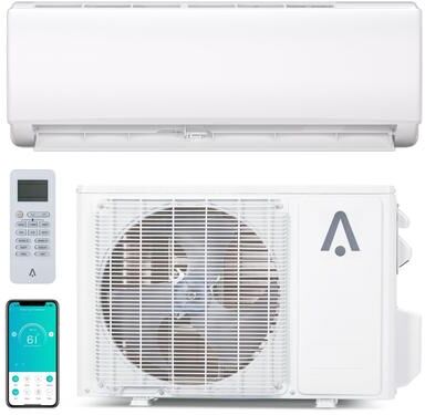 Garvee 12000 BTU Mini Split AC & Heat Pump, 115V, WiFi, 21 SEER2, R32, 7 Fan Speeds, Covers 750 Sq.Ft