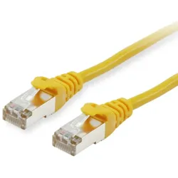 EQUIP Patchkabel, Cat6, S/FTP, RJ-45/RJ-45, 0.15m, gelb