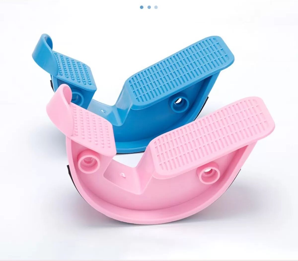 INF Dehnungs-Balanceboard 2er-Set – PP-Fußmassage mit rutschfestem, abriebfestem Boden für Zuhause Rosa