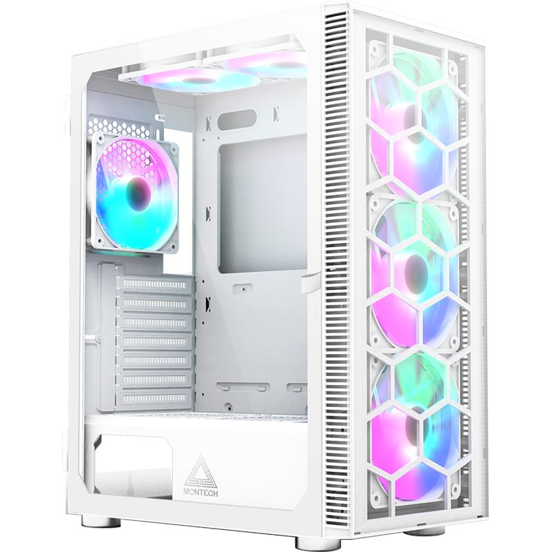 Montech X3 Glass Midi Tower weiss