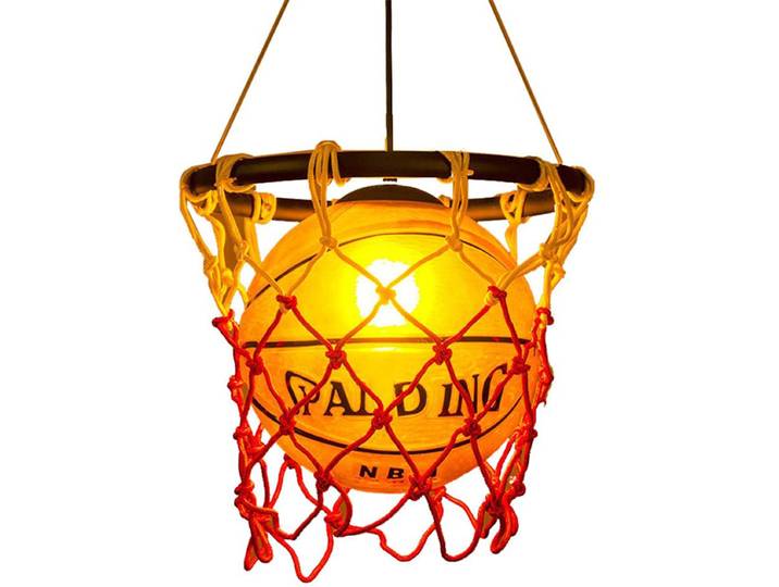 Led plafond lustre pendentif lampe suspendue allée lampe basket-ball Football luminaire pour la maternelle chambre d'enfants