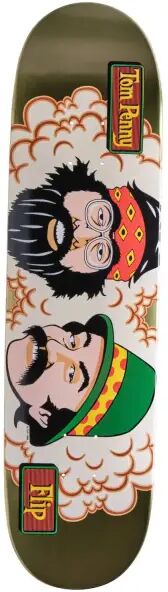 Skateboard Deck Flip Penny Toms Friends (8" - 50th Yellow)