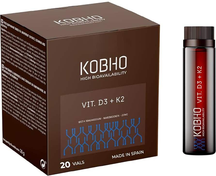 Kobho Vit D3 + K2 20 uds