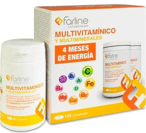 Farline Pack Multivitaminico 2 X60 comp