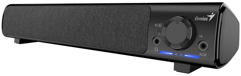 Genius 220BT Draadloze Soundbar met Bluetooth en 3,5 inch jack, 4W, zwart