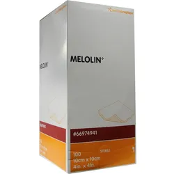 Melolin 10x10 Wundauflage Steril 100 ST