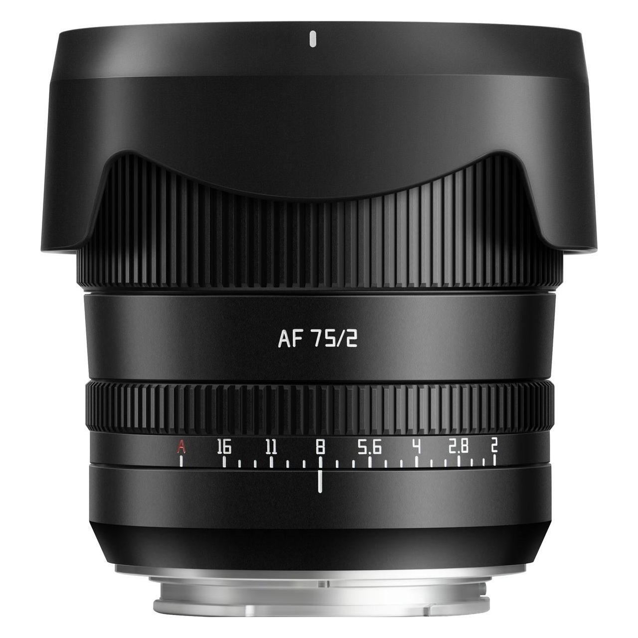 TTArtisan AF 75mm f/2.0 Sony E (Sony E, Vollformat) (AF7520-B-E)