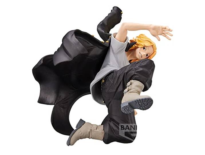 Tokyo Revengers actiefiguur Manjiro Sano King of Artist van kunststof, van Bandai.