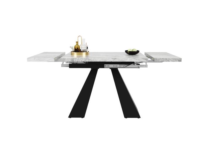 Table à manger rétractable PINGGO, table de cuisine gain de place avec une large surface de travail pour les bureaux à domicile et les salons