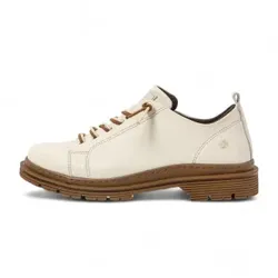 Art Unisex. 1189711MW003_MMW Lederschuhe 1897 weiß (43), Wohnung, Schnürsenkel, Lässig