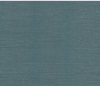 Ronald Redding Sisal Twill Grasscloth Teal Wallpaper