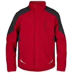 Softshelljacke "8810-229" Galaxy - M - rot/grau
