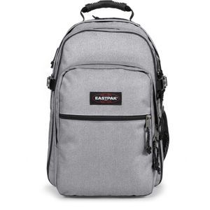 Eastpak Rucksack Tutor Sunday Grey, 48 cm, mit Laptopfach, hellgrau, Nylon, wasserabweisend, 39 Liter