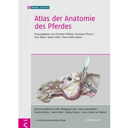 Atlas der Anatomie des Pferdes, Fachbücher von BUDRASANATOMIE