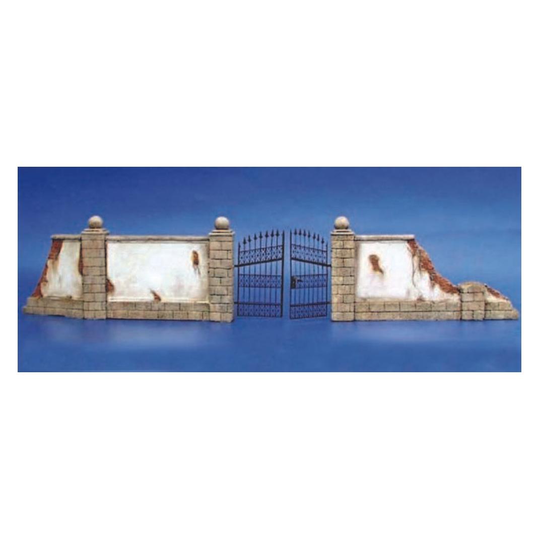 Plus Model Mauer mit Metalltor (23800901)
