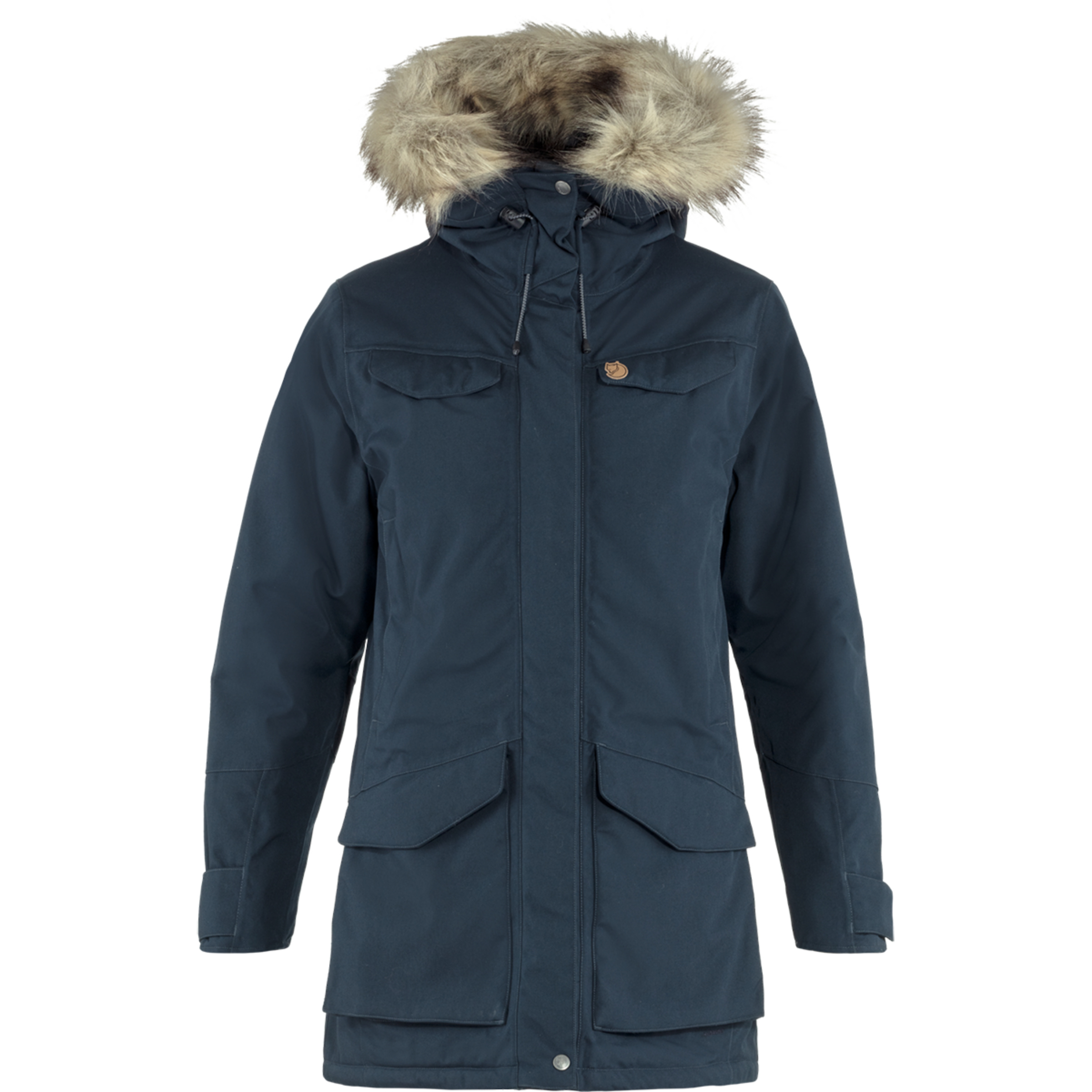 Fjällräven Nuuk Parka Damen Winterjacke blau Größe XS Lifestyle Isolierend Wasserabweisend