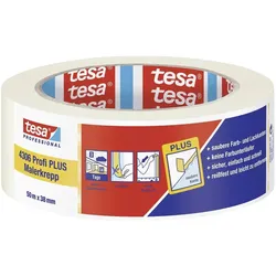 tesa, Klebeband, Profi PLUS Malerkrepp 50m x 38mm (38 mm)