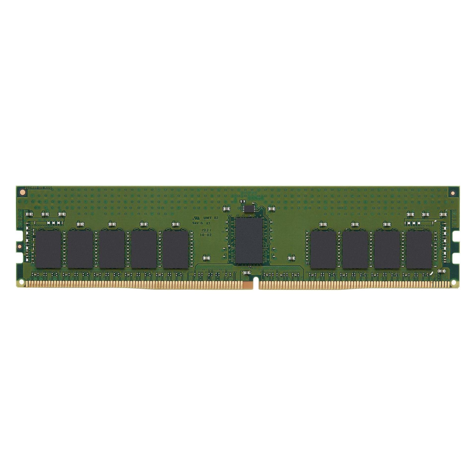 Kingston 32GB DDR4-3200MHZ REG ECC (1 x 32GB, 3200 MHz, DDR4-RAM, DIMM) (KTH-PL432S4/32G)