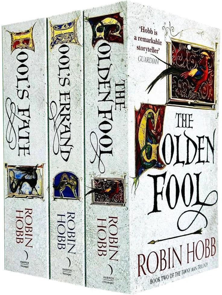 Harper Voyager Tawny Man Trilogy 3 Books Collection Set by Robin Hobb - Fool's Errand, The Golden Fool, Fool's Fate - New Paperback Epic Fantasy - Realm of the Elderlings