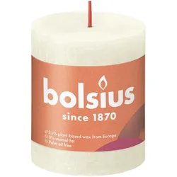 4x Bolsius, Kerzen, Stumpenkerze 'Rustiko Shine' (1x)