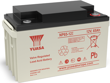 Yuasa NP65-12 VRLA Sealed Lead Acid Battery   1 Pack