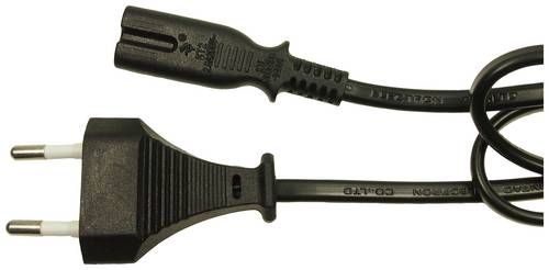 Cliff FCR72043 Strom Netzkabel Schwarz 2m