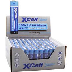 XCell Micro (AAA)-Batterie Alkali-Mangan 1.5 V 100 St. 146960