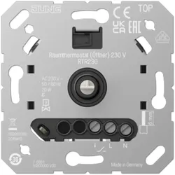 JUNG RTR230 Raumthermostat (Öffner) 230 V, Thermostat